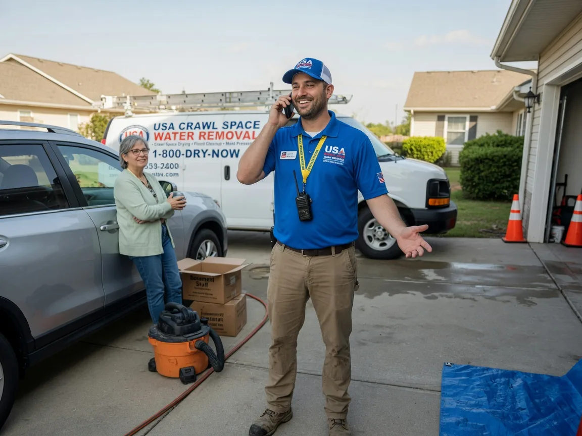 Crawl Space Water Removal Hanston, KS FAQs